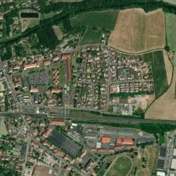 Vue de Parking gratuit - Gare
