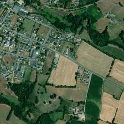 Vue de Aire de camping-car à Monthault