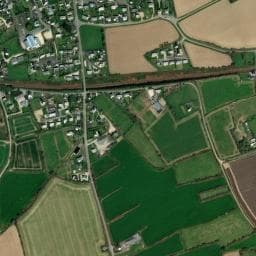 Vue de Aire de camping-car à Saint-Sauveur
