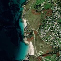 Vue de Camping municipal de Porscuidic