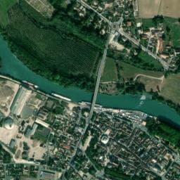 Vue de Aire de camping-car à Bray-sur-Seine