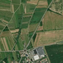 Vue de Aire de Services Gertwiller (Parking Super U)