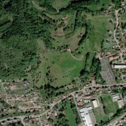 Vue de Aire de camping-cars de Senones