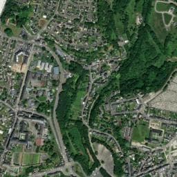 Vue de Aire du jardin des fêtes