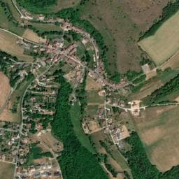 Vue de Aire de services et de stationnement Rollainville