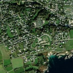 Vue de Aire de camping-cars de Bertheaume-Plougonvelin