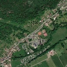 Vue de Aire de camping-car à Villé