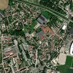 Vue de Aire de camping-car de Troyes