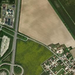 Vue de Aire de grand passage de Thennelières