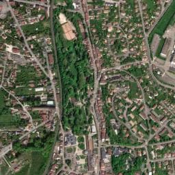Vue de Aire de camping-car à Lignéville