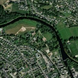 Vue de Camping VVF Pontivy