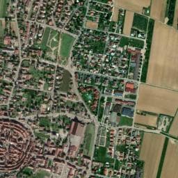 Vue de Aire de camping-cars d'Eguisheim