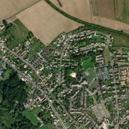 Vue de Aire de services et stationnement pour camping-car