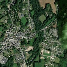 Vue de Camping municipal de Kerscaven