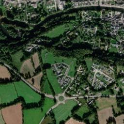 Vue de Aire de camping-car de Josselin