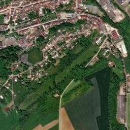 Vue de Aire de camping-car de Bourbonne-les-Bains