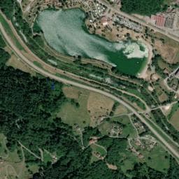 Vue de Camping du lac de la Moselotte