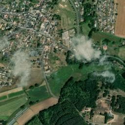 Vue de Aire de camping-cars de Saint-Mars-d'Outillé