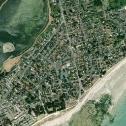 Vue de Camping municipal de l'Île-Tudy Le Sillon