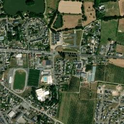 Vue de Camping municipal du Mûrier