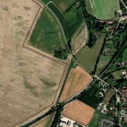 Vue de L'aire de camping car Laignes