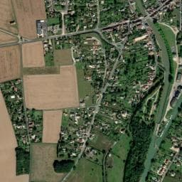 Vue de Chatillon-Coligny dump station