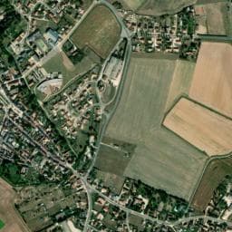 Vue de Aire de stationnement camping-cars