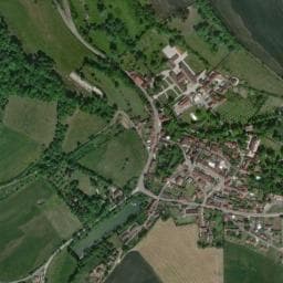 Vue de Camping de mon village d'Auberive