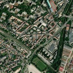 Vue de Parking bus rue Goerich