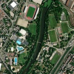 Vue de Camping municipal de l'Ill