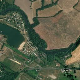 Vue de Camping du Lac des Varennes