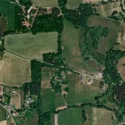 Vue de Aire naturelle de camping du Ménéhy