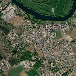 Vue de Aire camping-car park de Bazouges Cré sur Loir