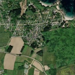 Vue de Camping municipal de l'île de Groix