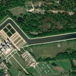 Vue de Stationnement pour camping-cars - Chambord