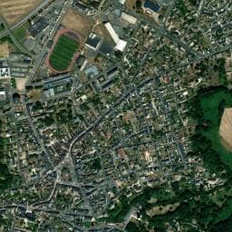 Vue de Camping de mon village de Château-Renault