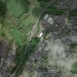 Vue de Aire de la gare de Candé