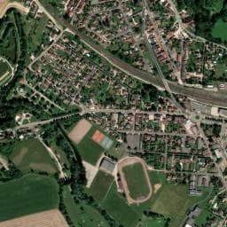 Vue de Camping Municipal Alésia