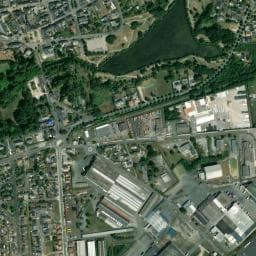 Vue de Aire de camping-car à Vallons-de-l'Erdre