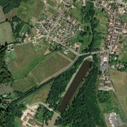Vue de Aire de stationnement et/ou de services pour camping-cars - Vernou-En-Sologne
