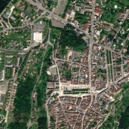 Vue de Avallon Camping Car parking
