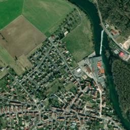 Vue de Camping municipal des Grands Ansanges