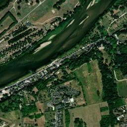 Vue de Camping de l'Île d'Or d’Amboise