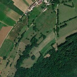 Vue de Camping du Domaine d'Aucroix
