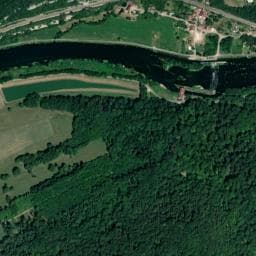 Vue de Aire de camping-car de Fourbanne