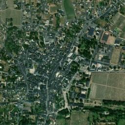 Vue de Aire de camping-cars de Bourgueil