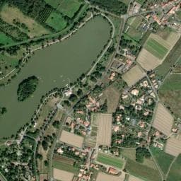 Vue de Camping municipal du Chêne
