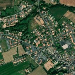 Vue de Aire de camping-car à Bellevigne-en-Layon