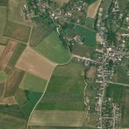 Vue de Camping à la ferme de la Salle