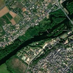 Vue de Aire camping-cars de Montreuil-Bellay